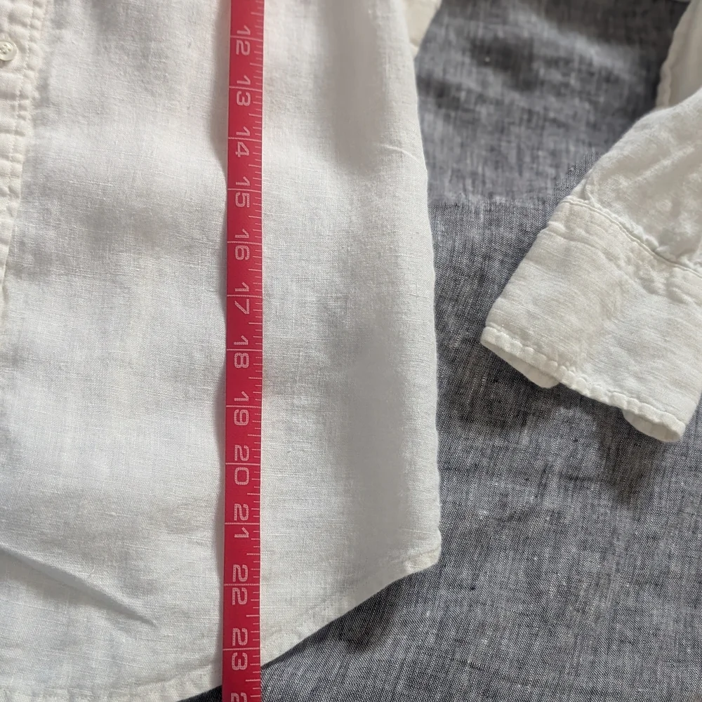 J. Crew Irish Linen Shirt - Picture 6 of 7